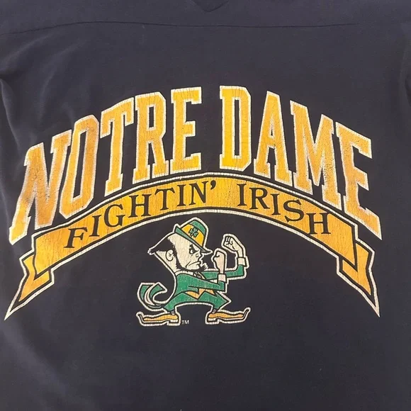 Vintage Notre Dame T-shirt Size Medium - Picture 2 of 5